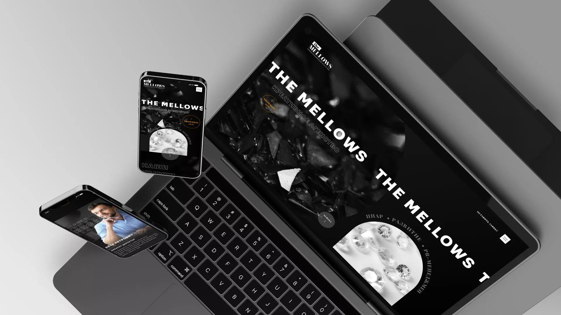 Разработка сайта креативного агентства «The Mellows» в Кяхте