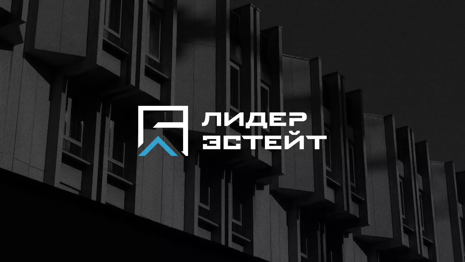 Разработка логотипа агентства недвижимости «Лидер Эстейт» в Кяхте
