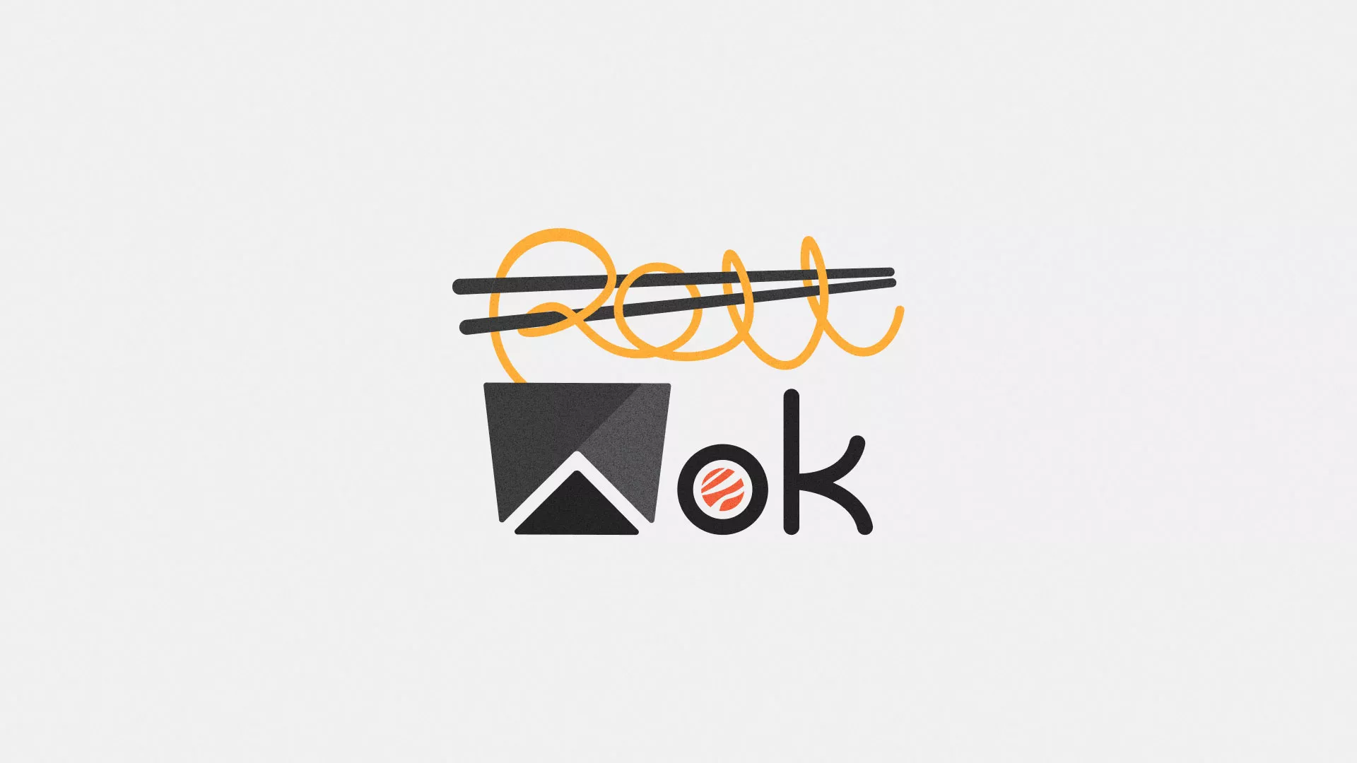 Разработка логотипа в Кяхте для суши-бара «Roll Wok Club» Разработка логотипа в Кяхте для суши-бара «Roll Wok Club»